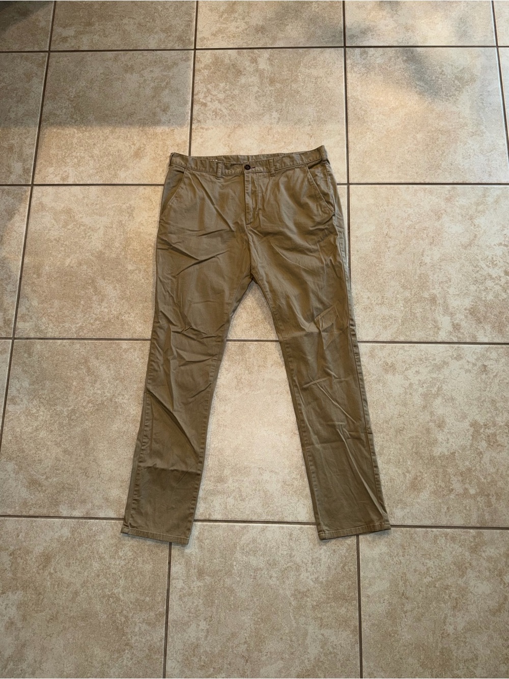 Bullhead California Republic Vintage Tan Brown Slim Skinny Khaki Chino Pants